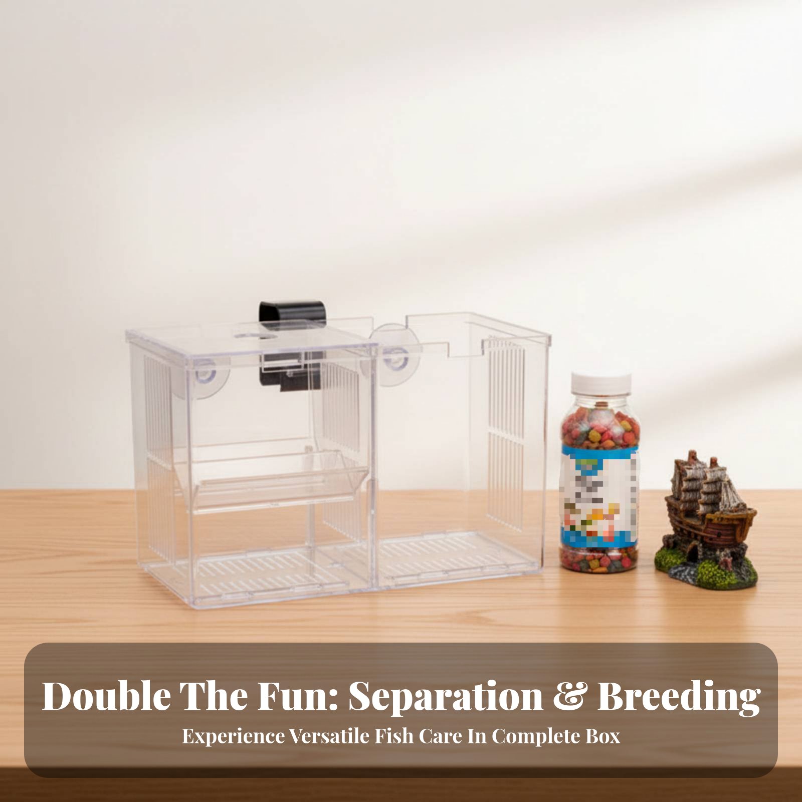 Box Fish In Aquarium - Aquatic Habitat Hatchery Box Protects Fry
