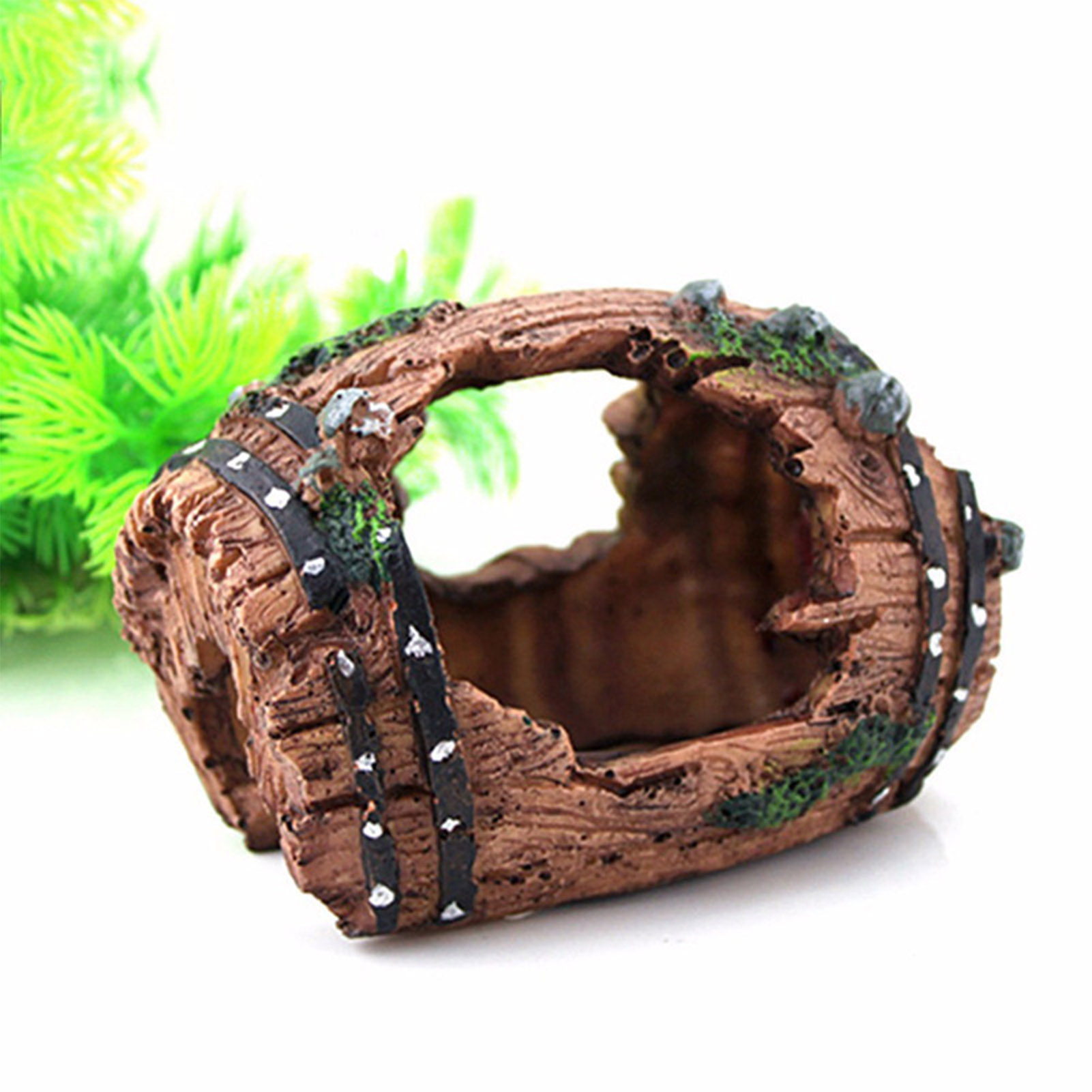 Aquarium Fish Background - Resin Aquarium Ornaments Decorations Artificial Cave