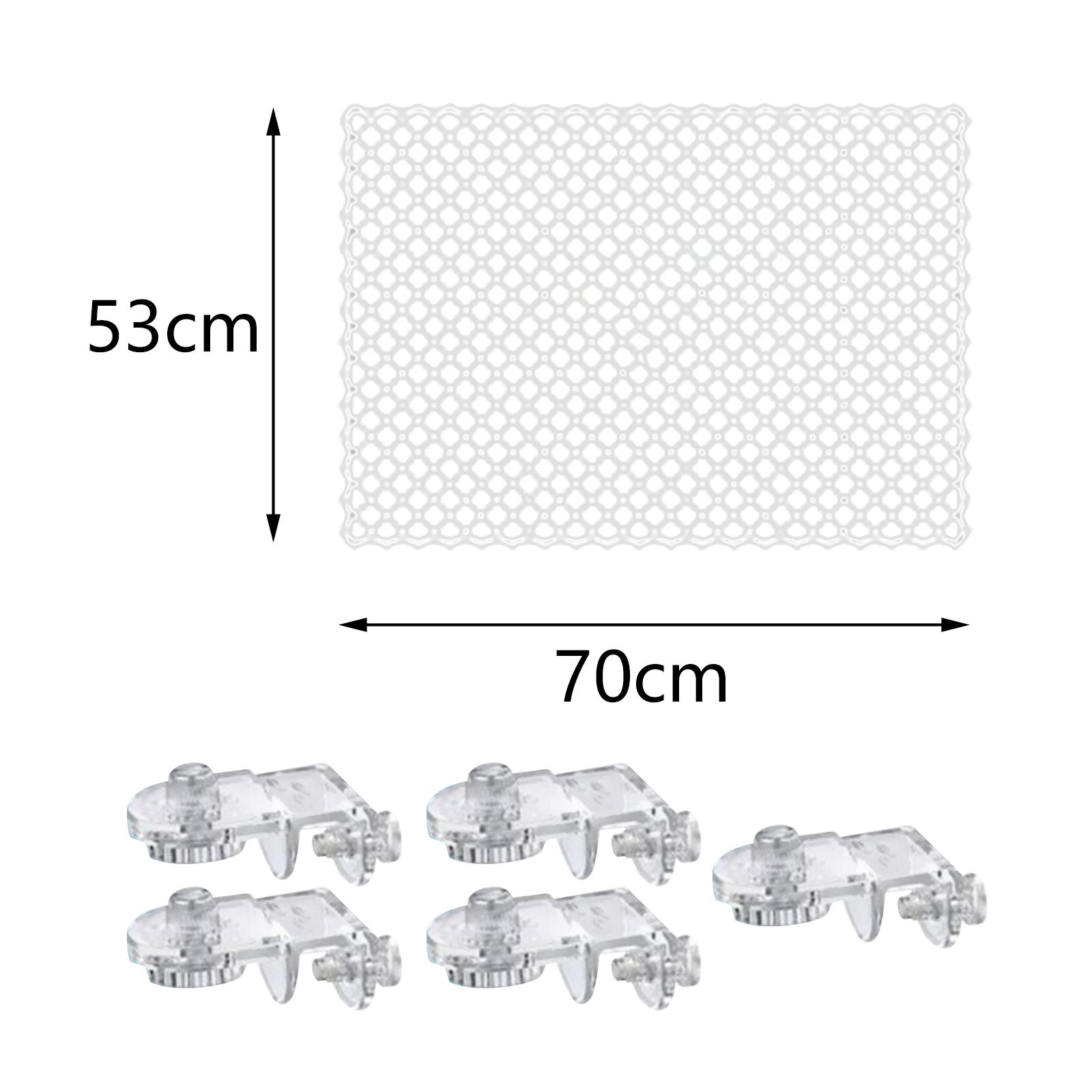 Transparent Mesh Aquarium Scre - Aquarium Fish Jump Guard review and price