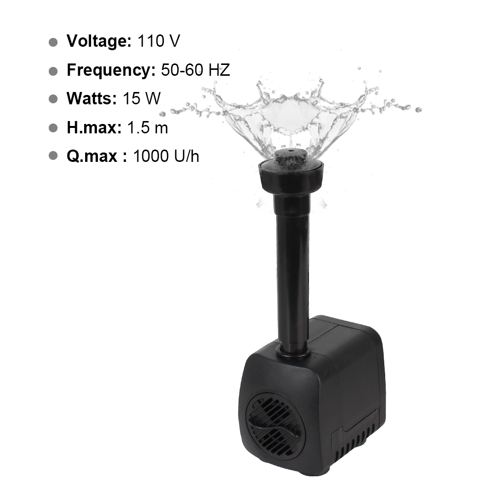 Garden Aquarium Fountain EU Pl - Aquarium Led Light review and price