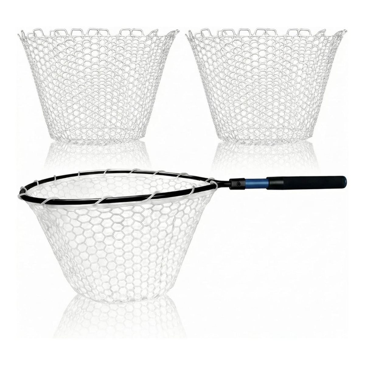 POPULAR-2Pcs Rubber Fishing Ne - Fish Net Handle review and price