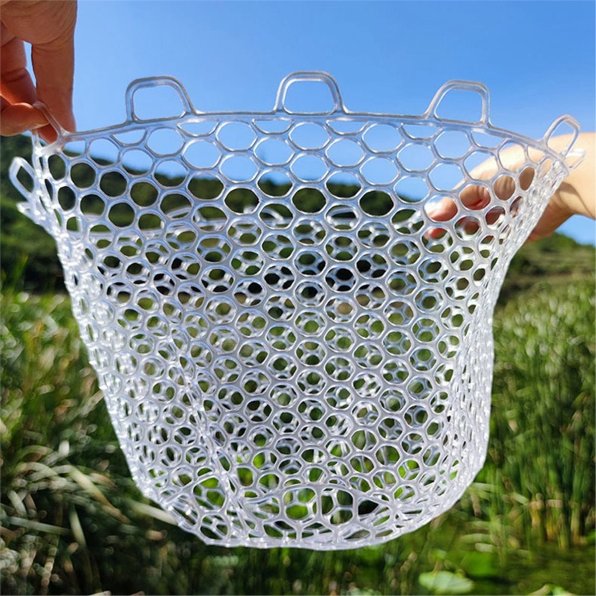 POPULAR-2Pcs Rubber Fishing Ne - Fish Net Handle review and price