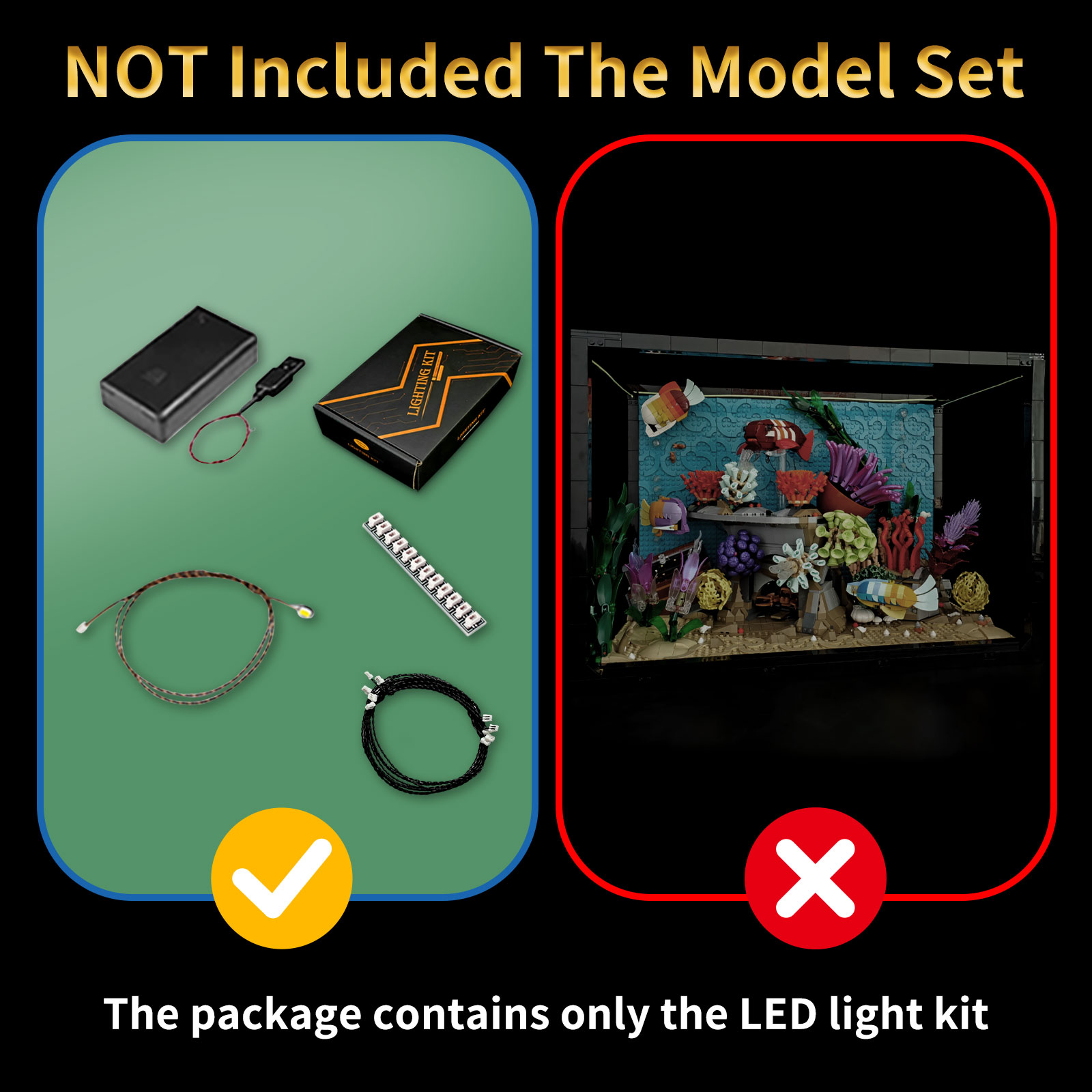 LYBMTWF LED Lighting Kit Compa - Aquarium Led Light review and price