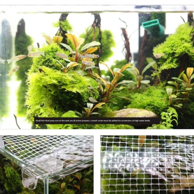 1Pcs Anti Jump Security Net fo - Aquarium Fish Jump Guard review and price