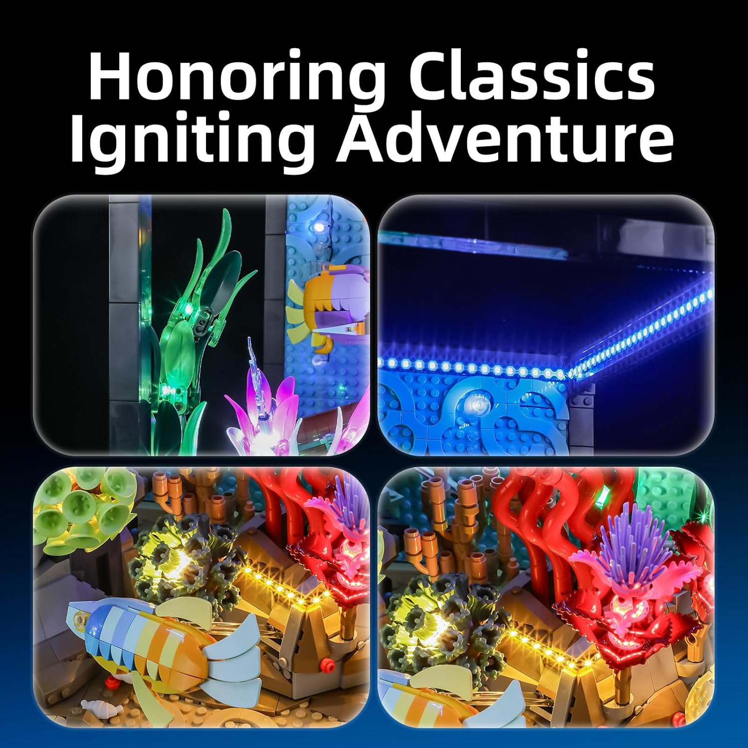 Hprosper LED Light for lego 10 - Aquarium Led Light review and price