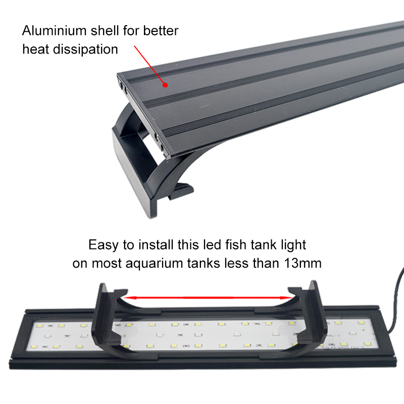 Aquarium LED Light for 16-64CM - Aquarium Fish Photography review and price