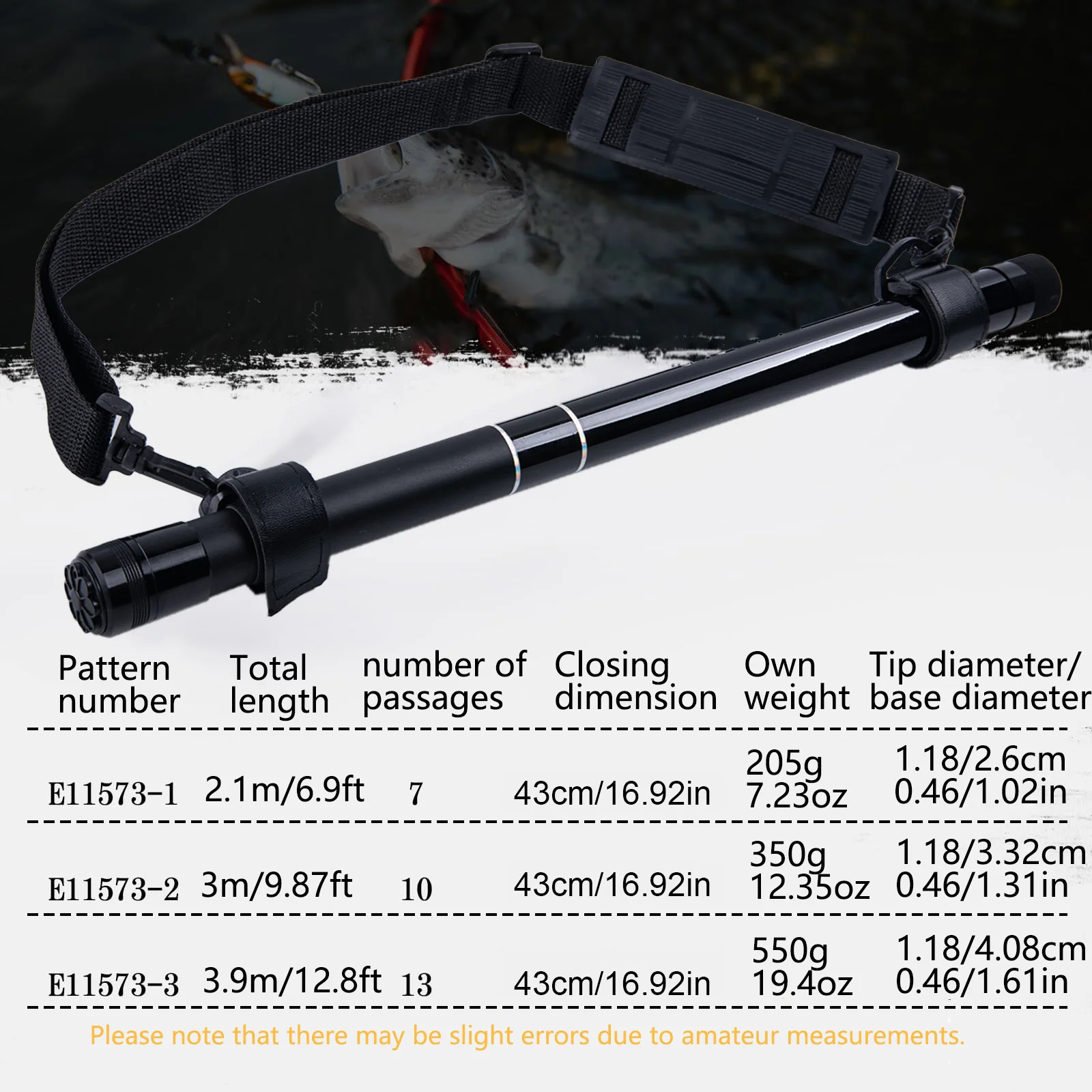 Goture Portable Fishing Net Po - Fish Net Handle review and price