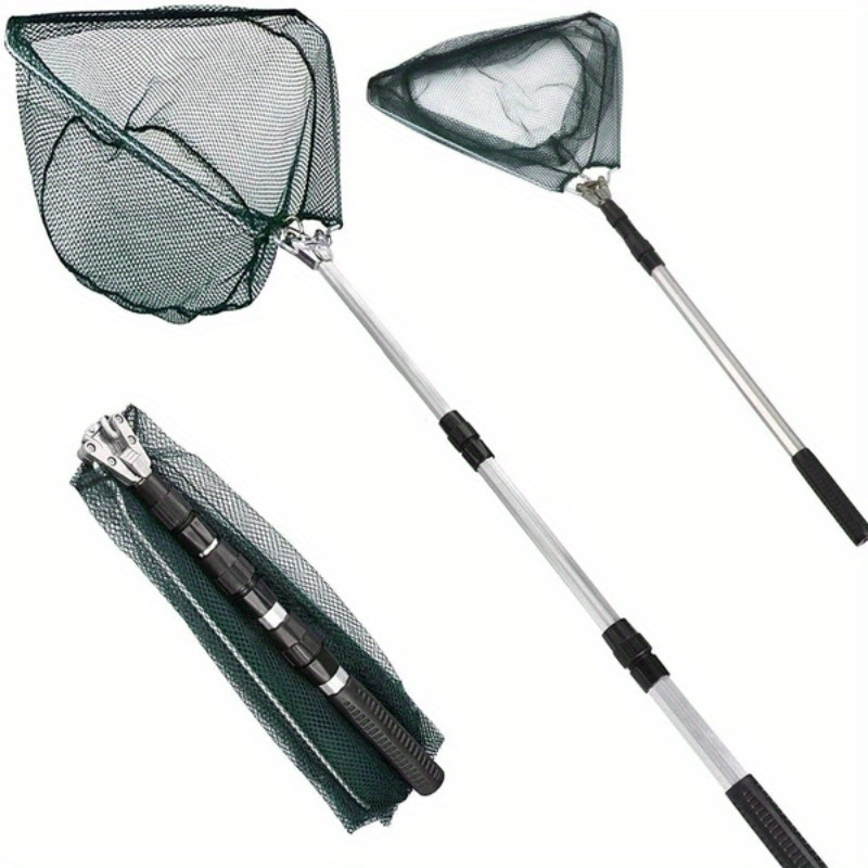 Foldable Triangle Fishing Land - Fish Net Handle review and price