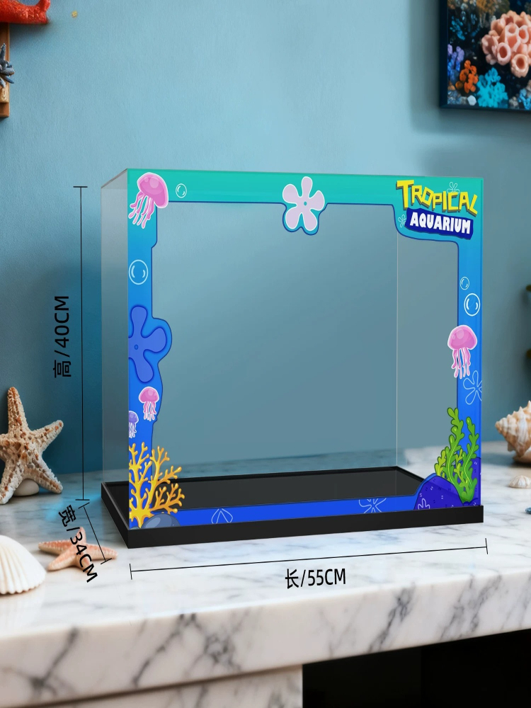 Acrylic transparent display bo - Box Fish In Aquarium review and price