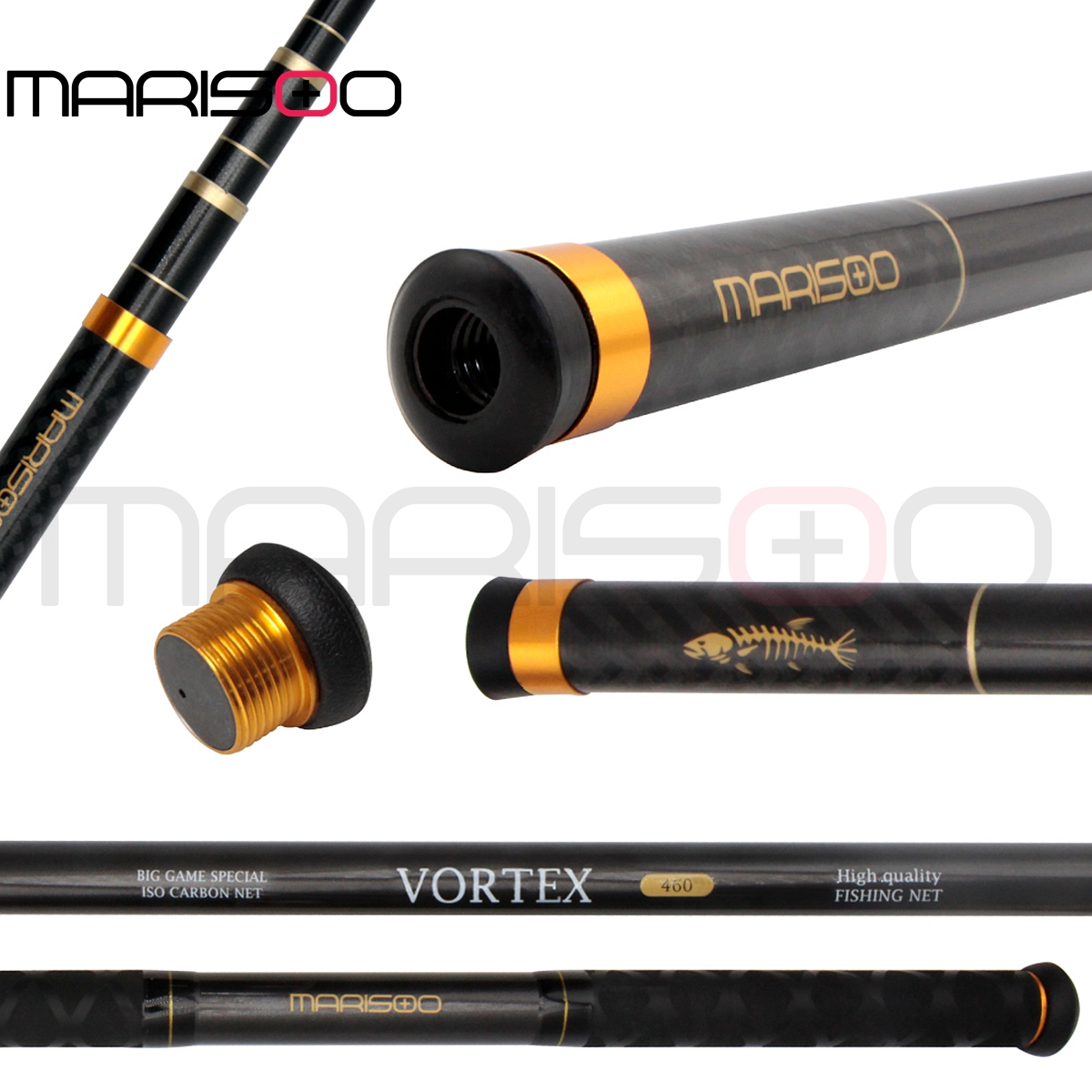 MARISOO VORTEX Telescopic Fish - Fish Net Handle review and price