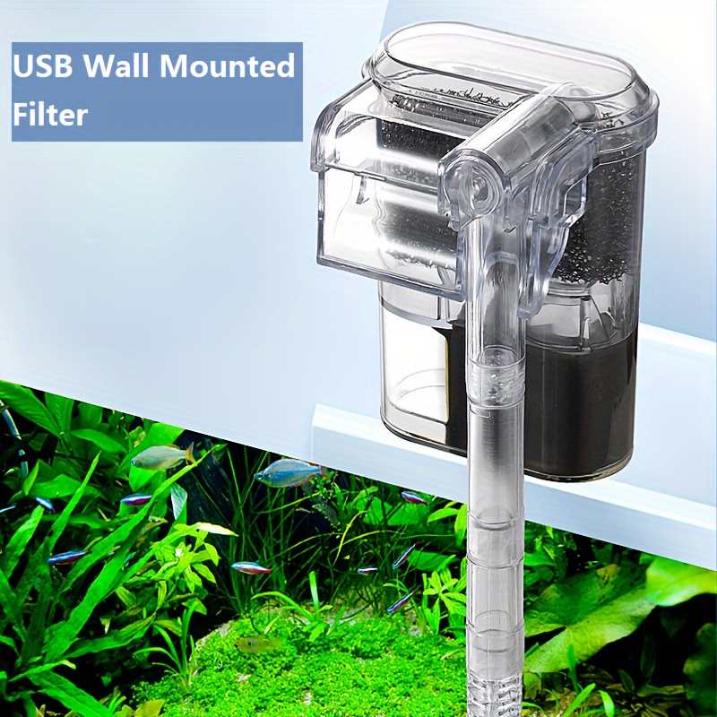 2.5W DC 5V Wall-hanging Filter - Aquarium Fish Background review and price
