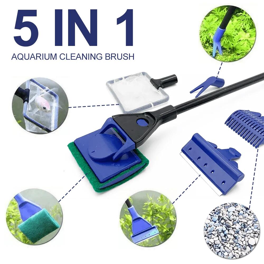 5in1 Aquarium Cleaning Tool Pl - Algae Scraper Blade review and price