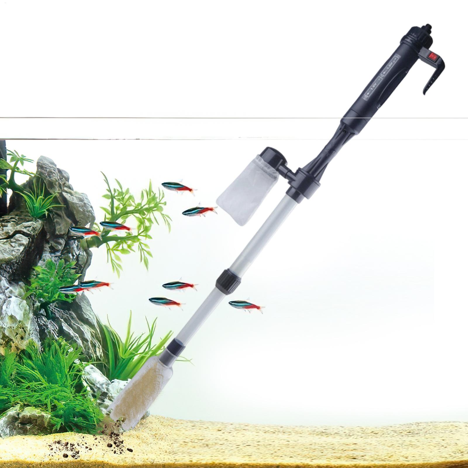 Aquarium Vacuum Adjustable Tel - Aquarium Fish Background review and price