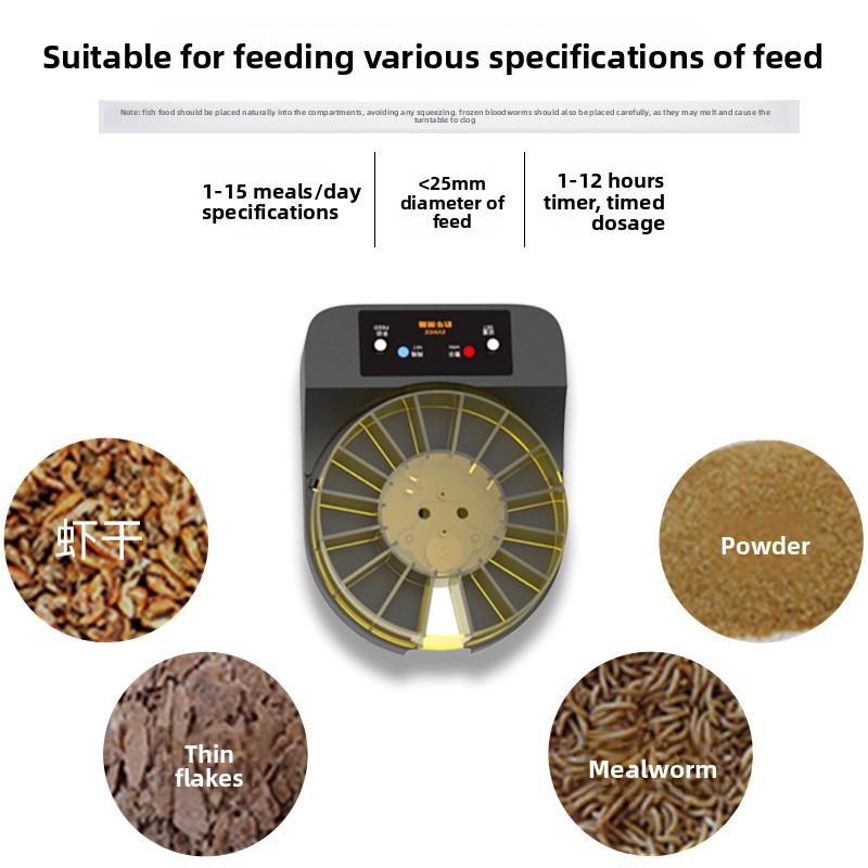 EV200 Automatic Mini Aquarium  - Fish Food Flake review and price