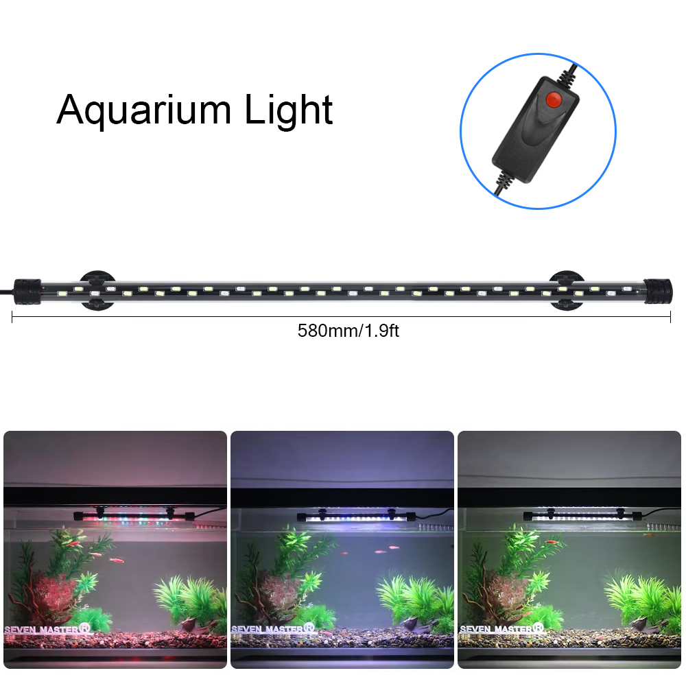 58CM  Aquarium Light LED Plant - Aquarium Fish Photography review and price