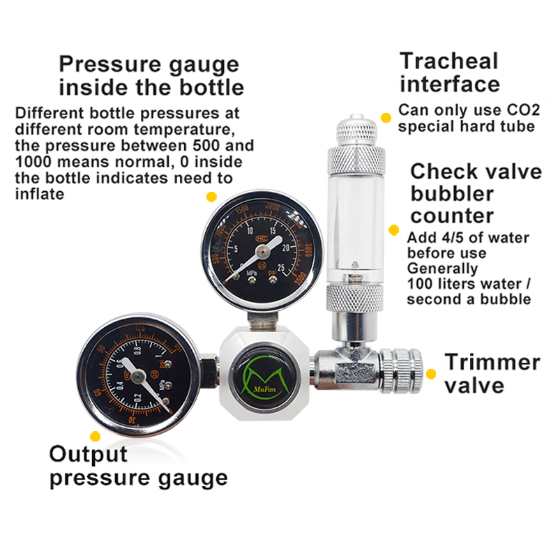 Aquarium CO2 Regulator Magneti - Aquarium Fish Photography review and price