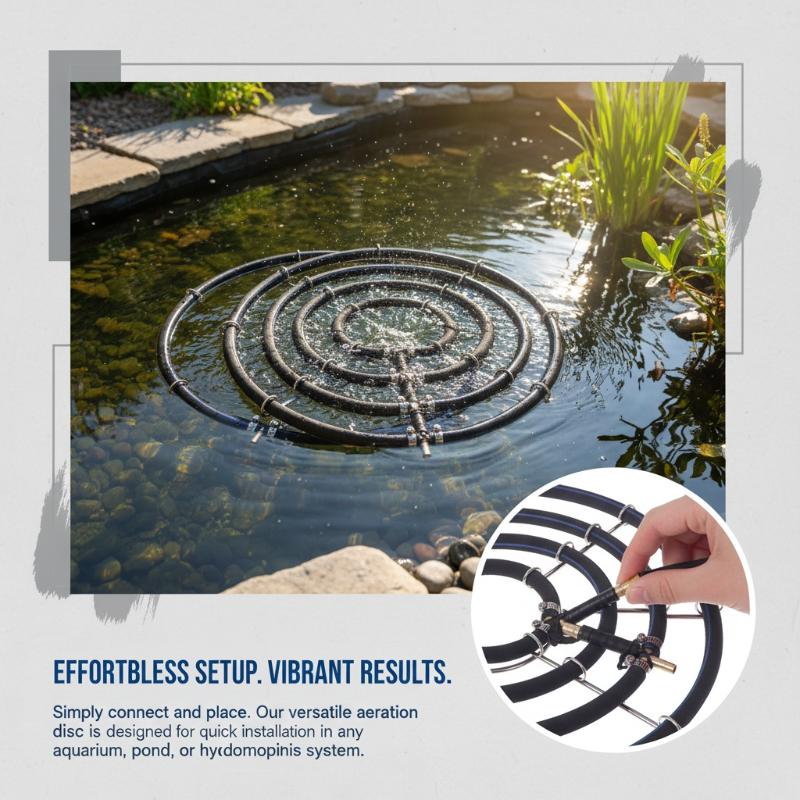 Nano Aeration Disc for Fish Po - Aquarium Fish Discus review and price