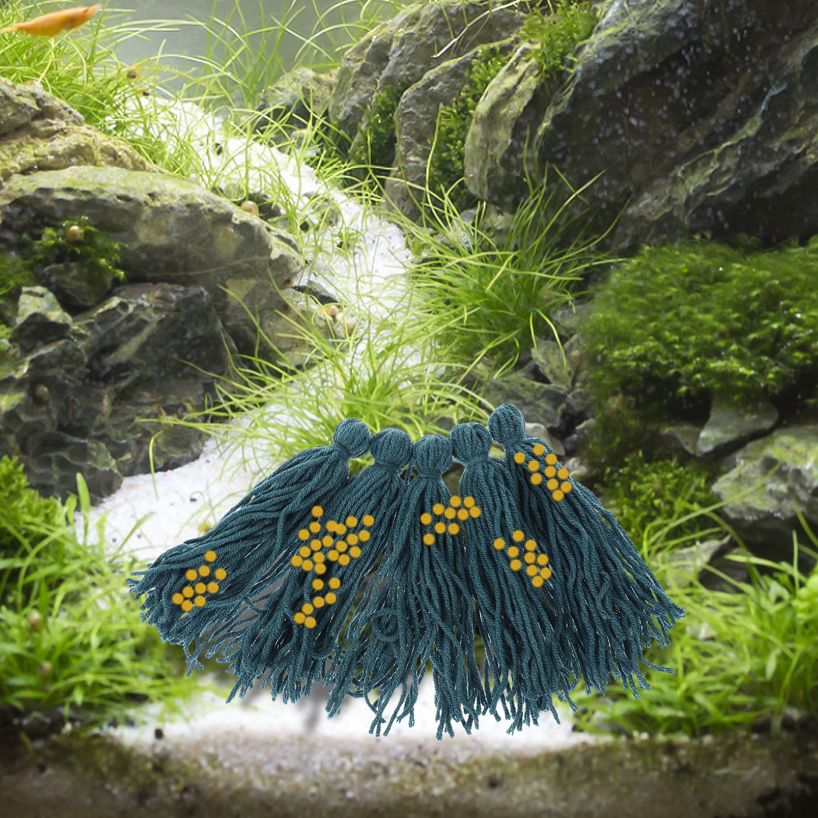 5Pcs Hatchery Spawning Mop Spa - Aquarium Fish Background review and price