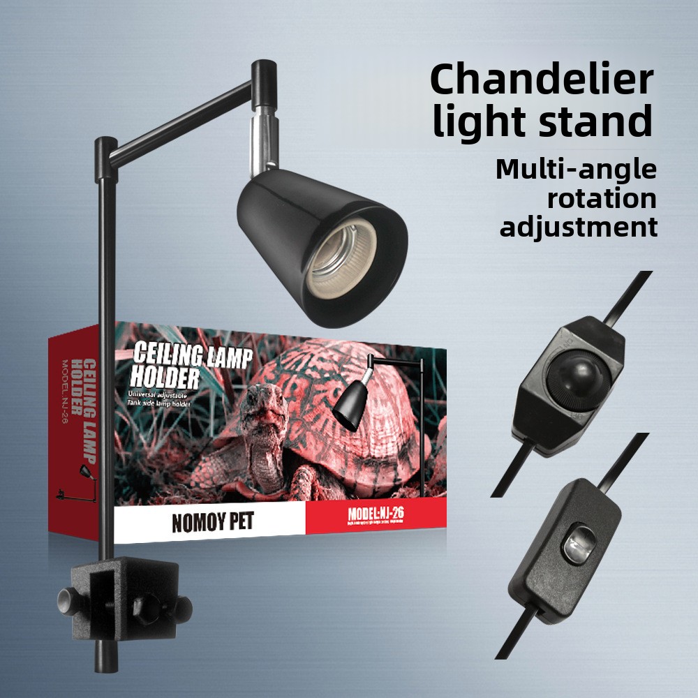 NOMOY Reptile Lamp Stand with  - Aquarium Fish Photography review and price