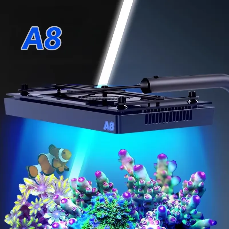 A8SE II Max Blue 240W WiFi App - Aquarium Led Light review and price