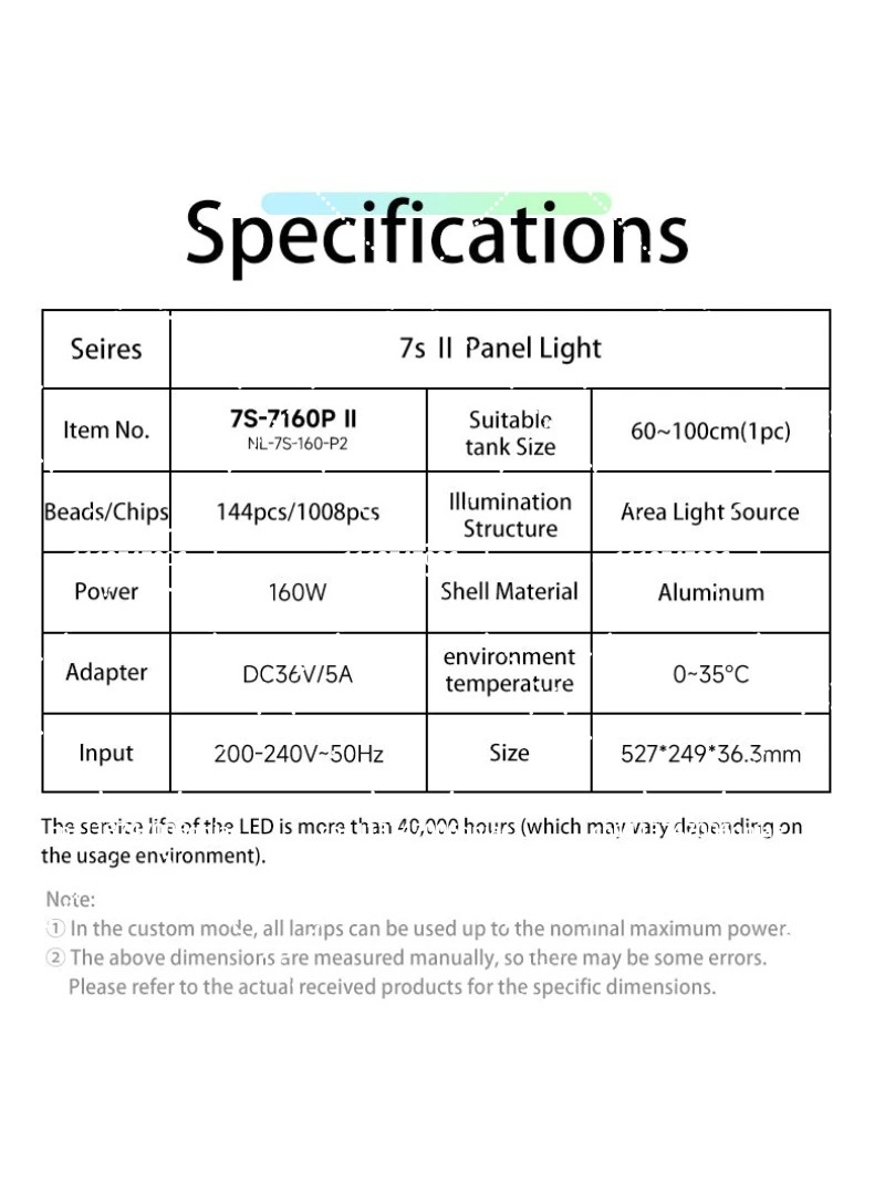 Aquarium LED Light 160W RGB Fu - Aquarium Led Light review and price